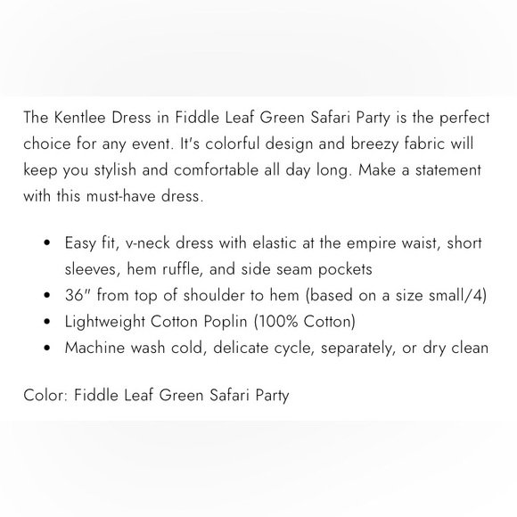 NWOT Lilly Pulitzer Kentlee Mini Dress size 4 - Picture 9 of 9